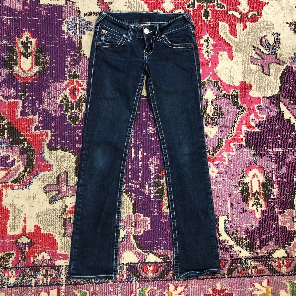 True Religion Straight Leg Jeans- 26R